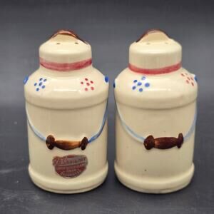 Shawnee Pottery Milk Jug Salt and Pepper Shakers Vintage Pottery